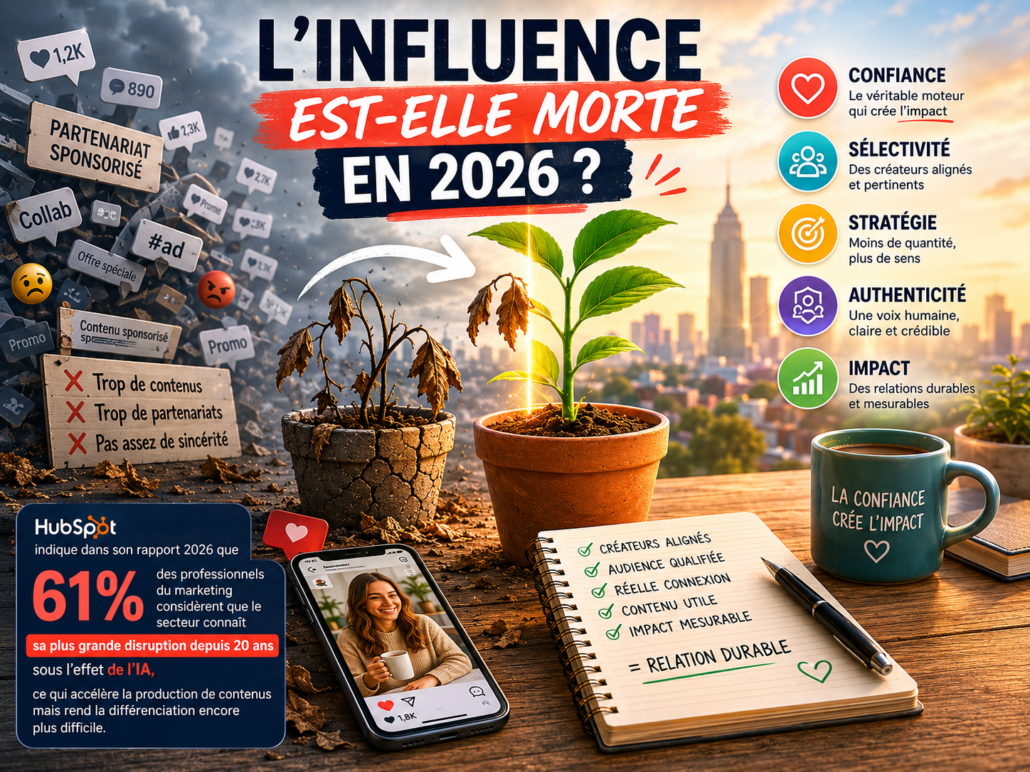 Lire la suite à propos de l’article L’influence est-elle morte en 2026 ?